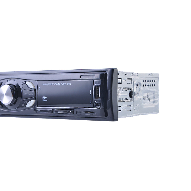 Pewo's new lighting AUX car Bluetooth MP3 card, TF card, 12V central control high-power card player details Picture
