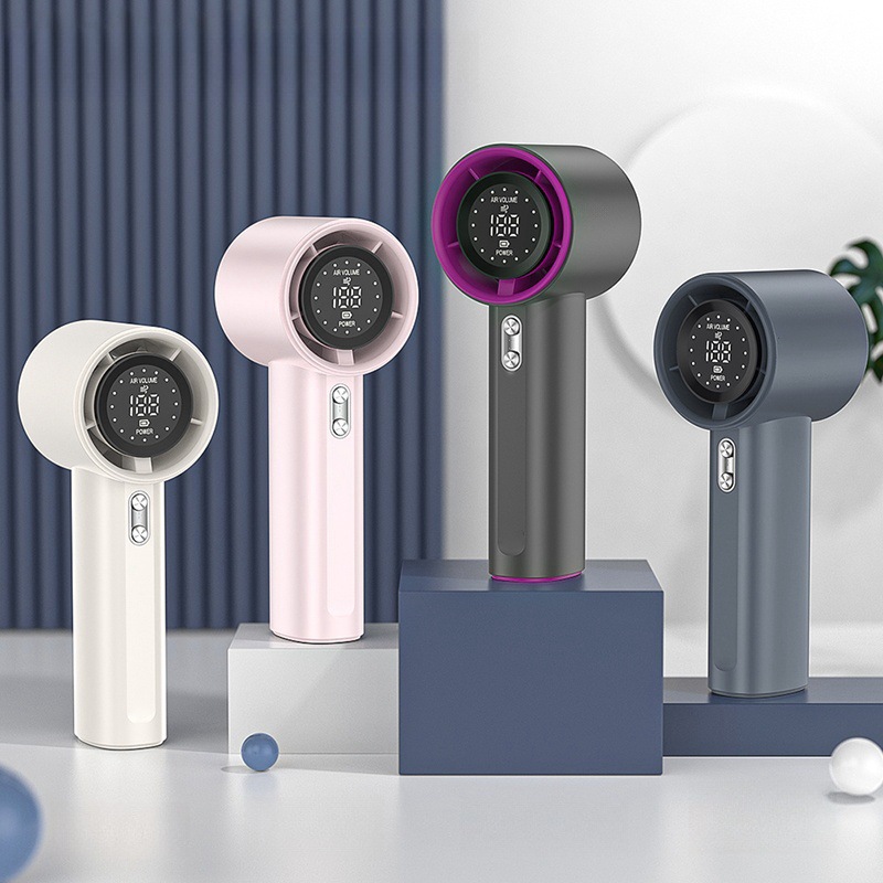 手持小电风扇干电池款便携式清凉风家用办公用随身风扇