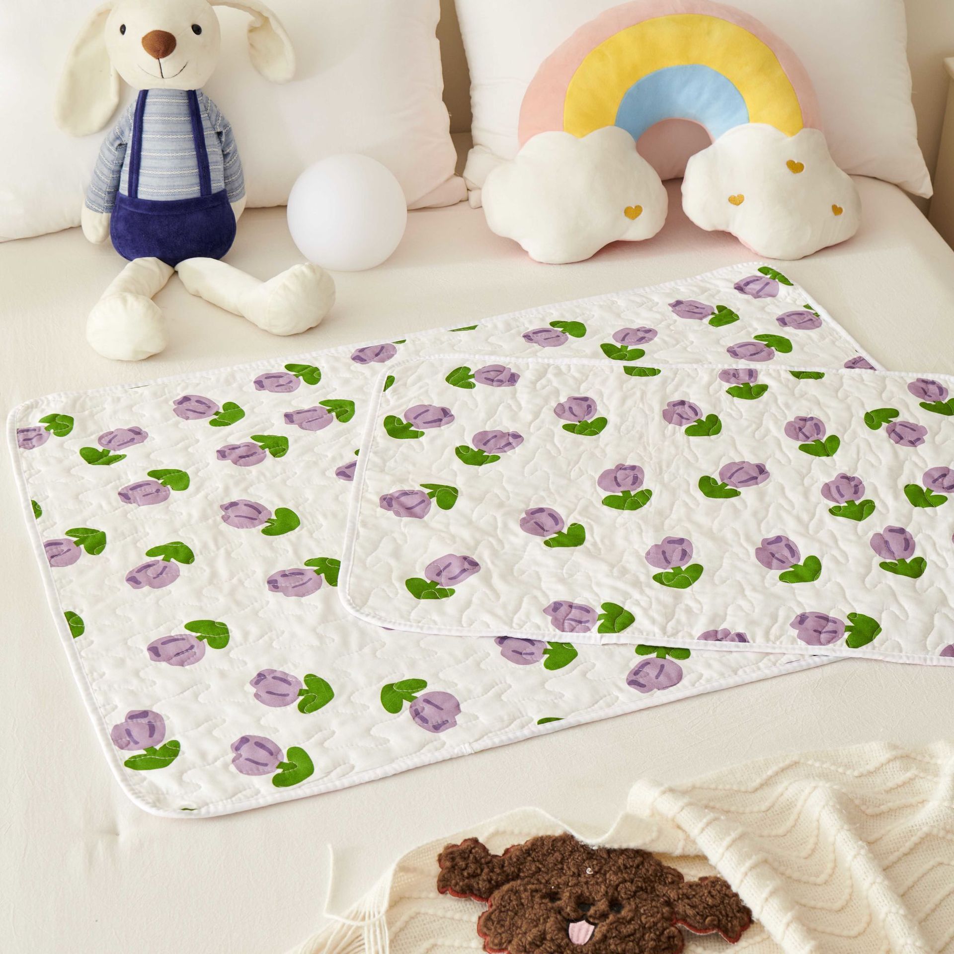 批发儿童超大婴儿隔尿垫姨妈月经生理期女学生宿舍防水透气床垫细节图