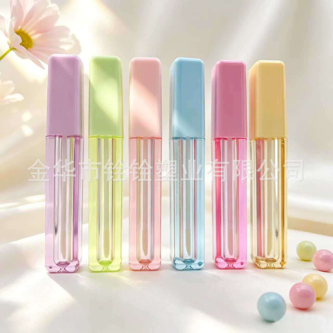 LG25 square lip gloss empty tube lip gloss bottle Spring/Summer New 5ml cosmetic packaging material factory customization details Picture