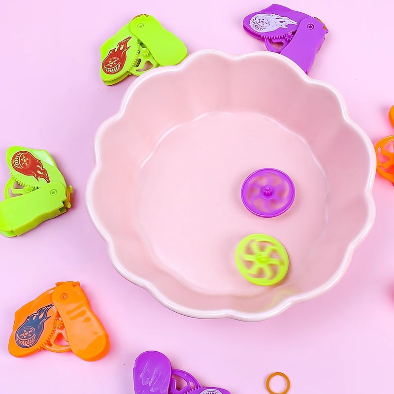 New type of power walk battle gyroscope ejection spin student prize small gift, children's educational and stress-relieving cheap small toy details Picture