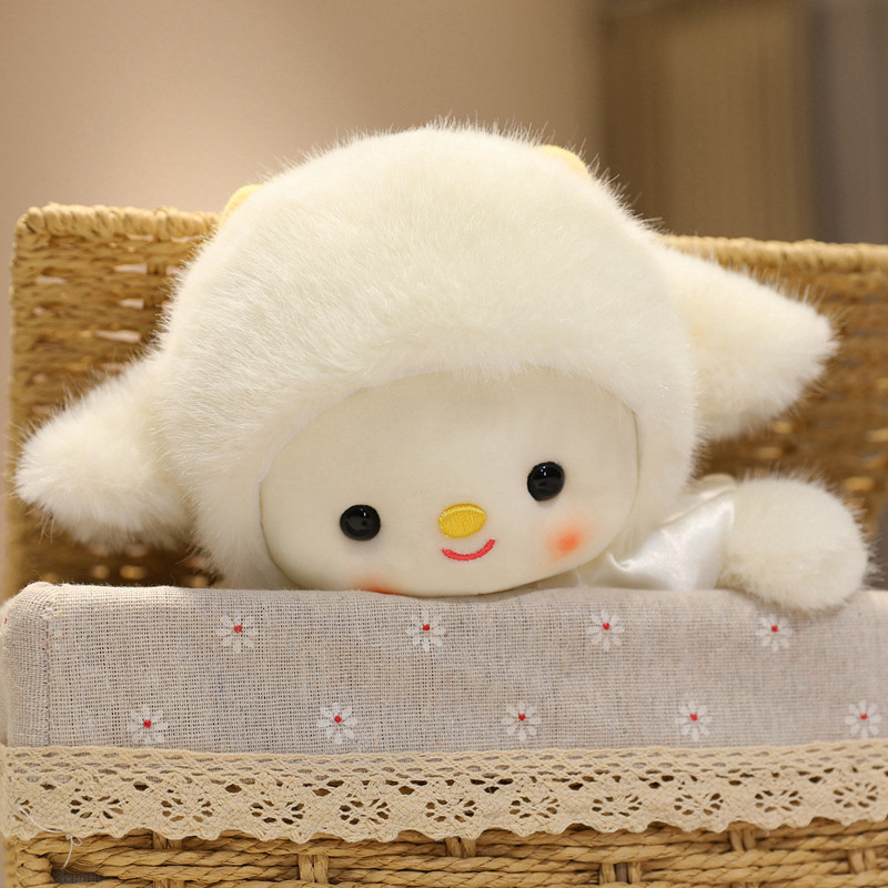 Goodnight series plush toys, cute and adorable flower-dressed little sheep dolls, birthday gifts for girls Application Scenario