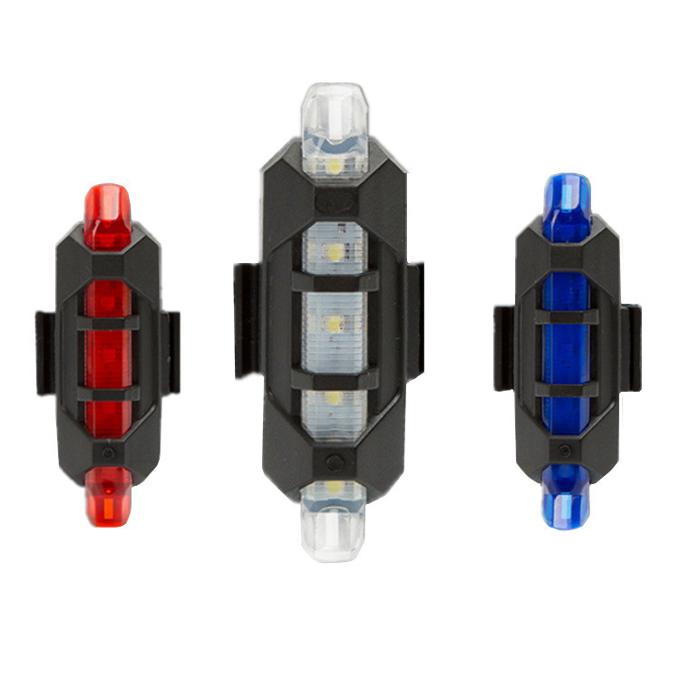 Factory direct sales of bicycle lights, USB charging led warning lights, night cycling taillights, mountain bike riding equipment Application Scenario