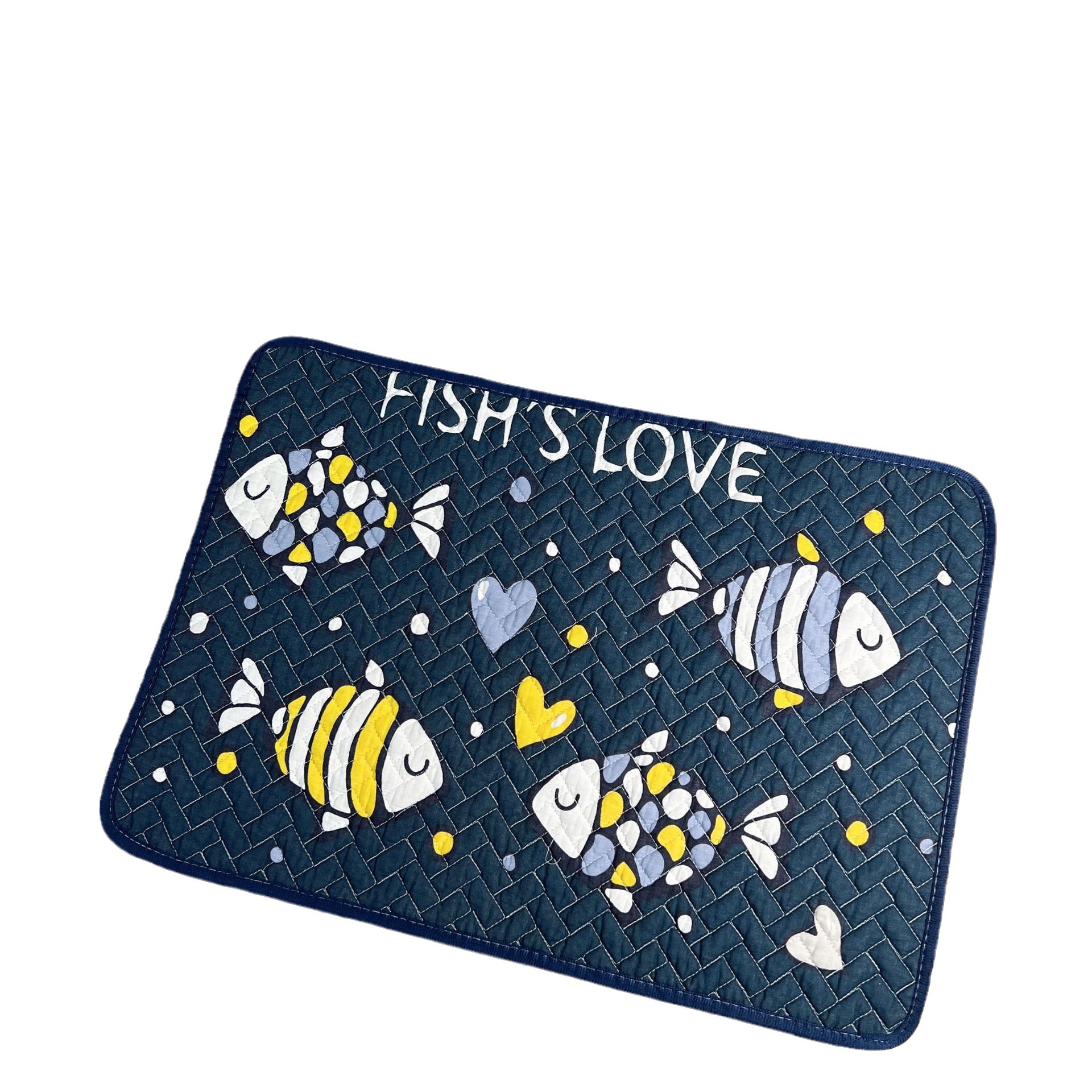 Entrance door MATS, floor MATS, kitchen carpets, bedroom and bathroom waterproof and anti-slip MATS, door and foyer floor MATS, cute pet style Item Picture