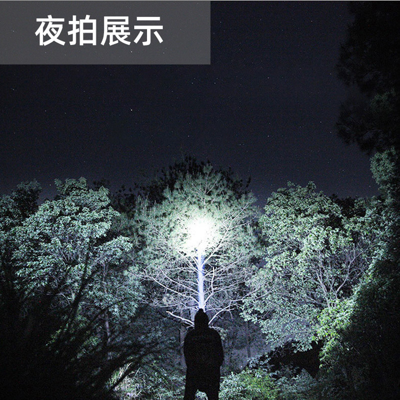 头灯、头戴式电筒实物图