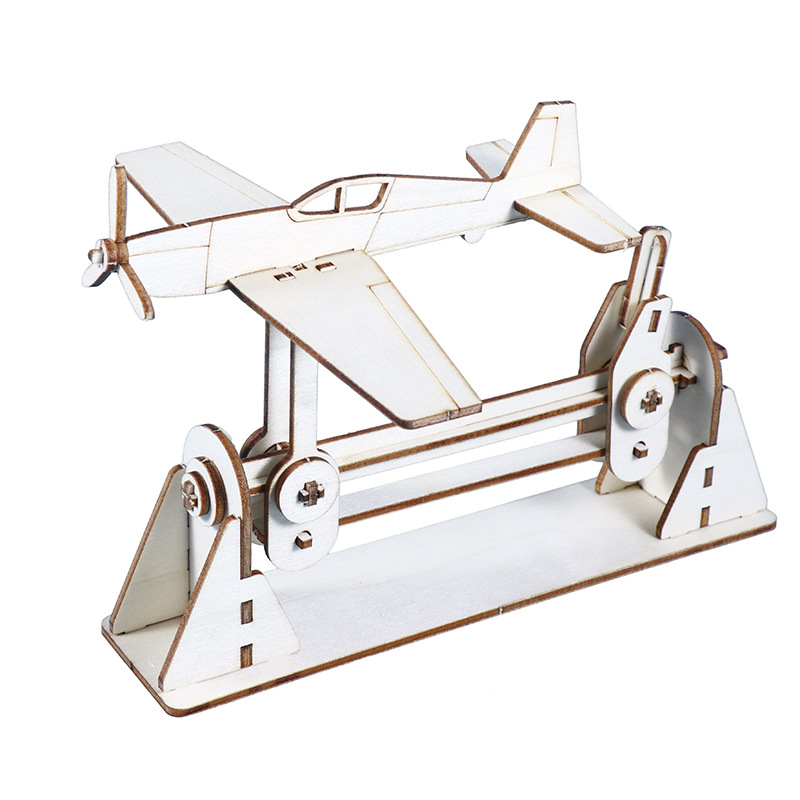 Simulation aircraft piloting physical science experiment model material package, small science and technology production, educational toys set Item Picture