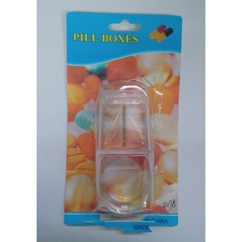 Portable transparent plastic medicine boxes, medicine slicers, medicine slicers, medicine storage boxes and dispensing boxes exclusively for foreign trade Application Scenario