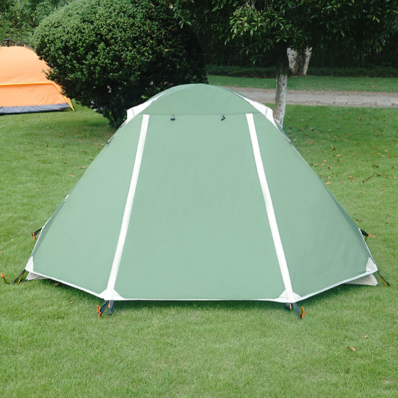 Outdoor camping breathable mesh sun protection and ventilation tent, portable camping insect-proof and rain-proof double canopy tent for fishing Specification image