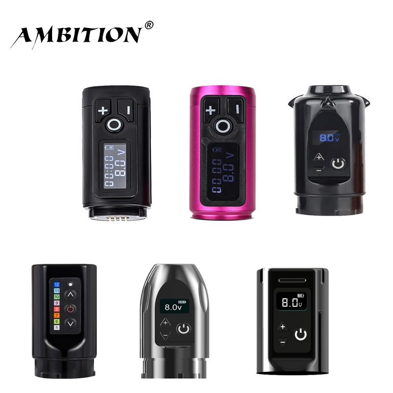 shanilak  锂电池无线充电纹身笔转换头 替换电池 纹身笔一体针