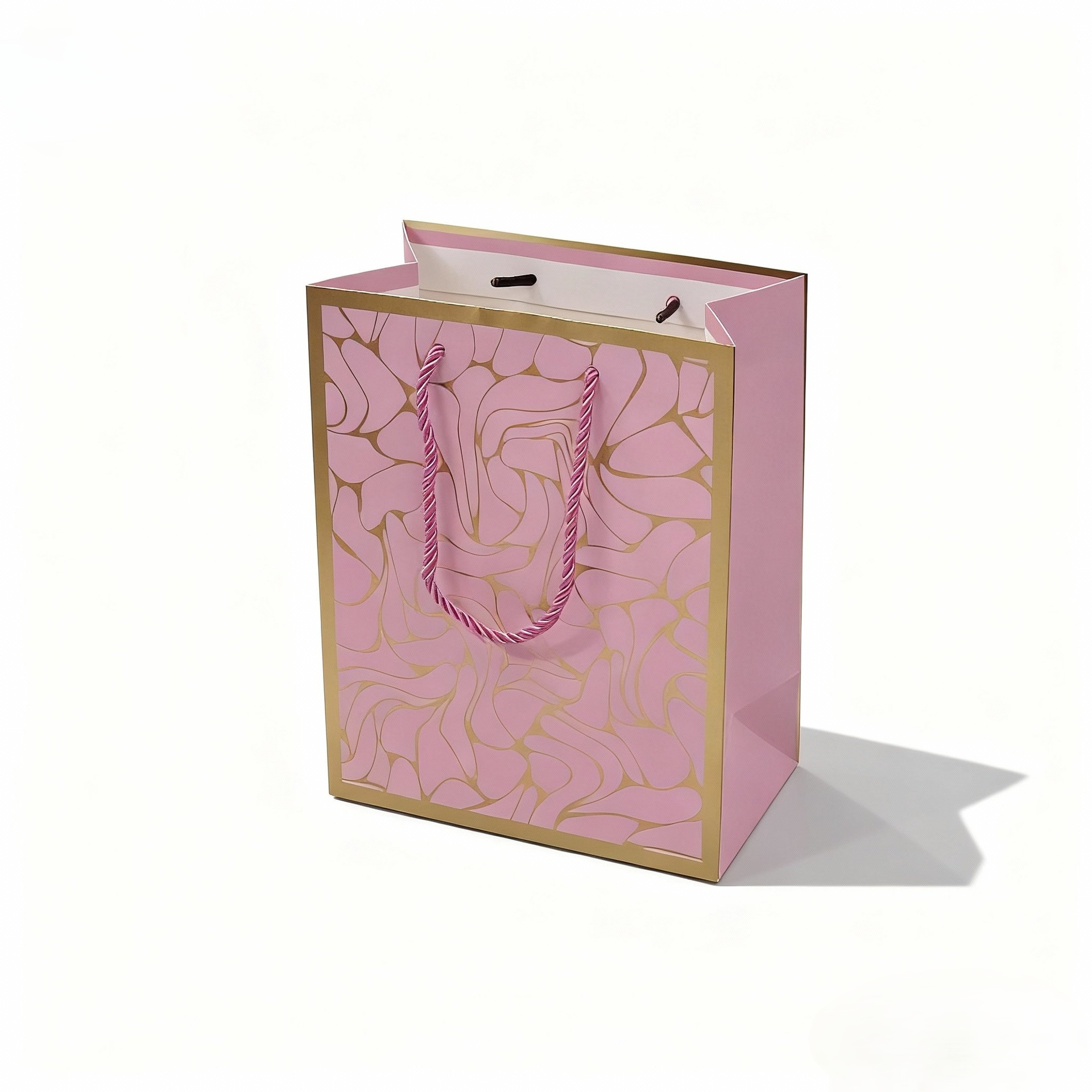 Cross-border best-selling gilded marble-patterned gift bags, multi-color gift boxes, handbags, festival packaging, customized souvenir packaging details Picture