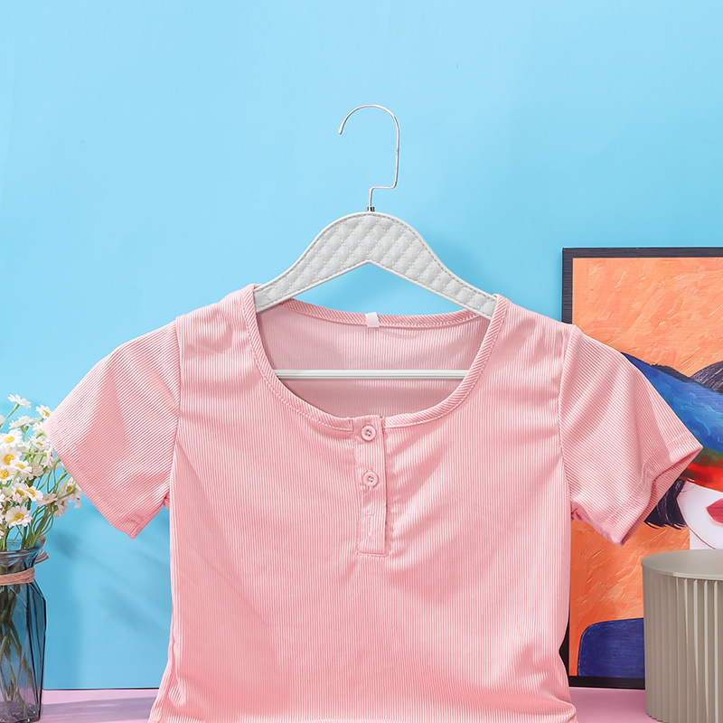 无痕衣架宿舍防滑衣服撑晾衣架家用塑料衣架子皮革纹