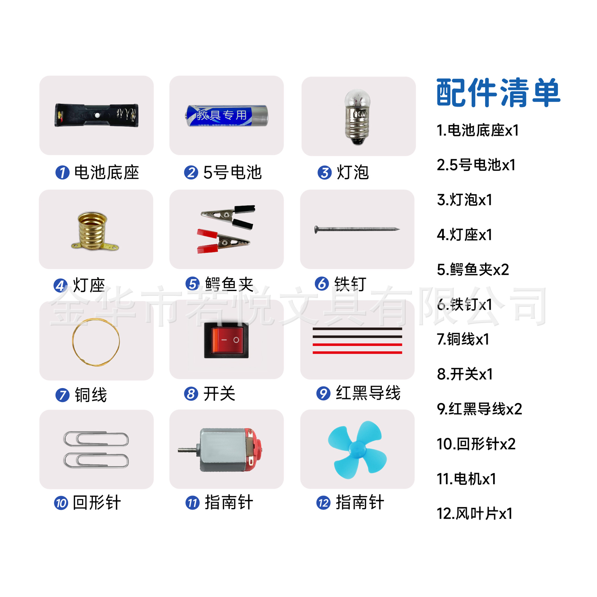 科学实验玩具实物图