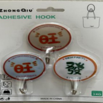 Light luxury transparent hooks without drilling, multiple styles of load-bearing adhesive hooks, high appearance level hooks for kitchen and bathroom, versatile for home use Item Picture