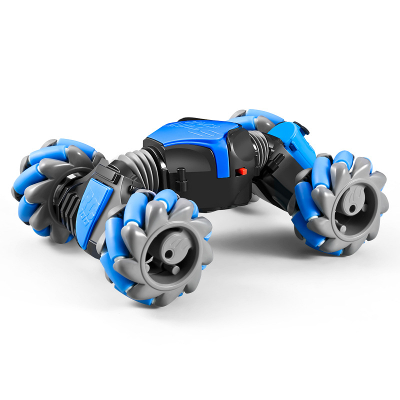 New mini twist car, spray double-sided car, sound and light stunt car, high-speed drift and deformation remote control car, children's toys Item Picture
