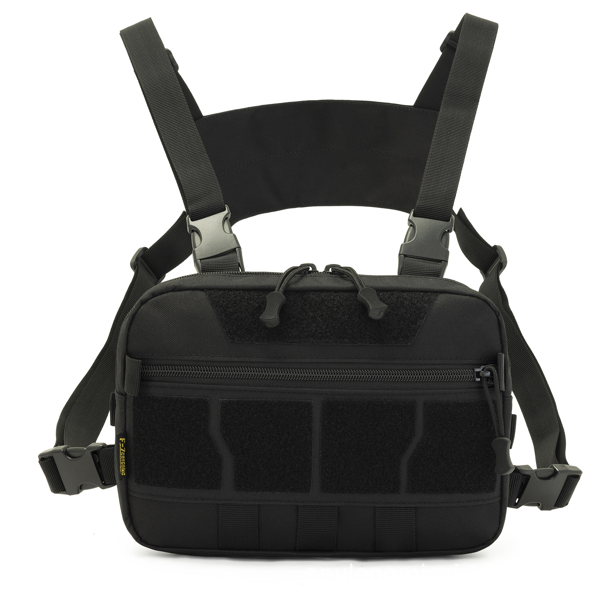 2025新款机能背心马甲包男迷彩露营战术背包工装机车男士胸包批发