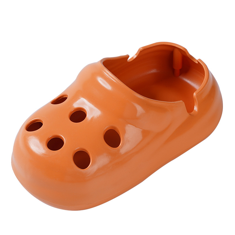 新款创意洞洞鞋烟灰缸办公室家用客厅桌面烟缸潮流网红洞洞鞋防飞详情图5