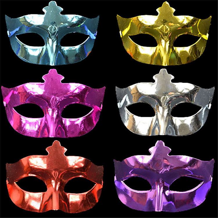 Masquerade ball party Princess mask Half face Mask - Adult children beauty painted mask, light plate mask details Picture