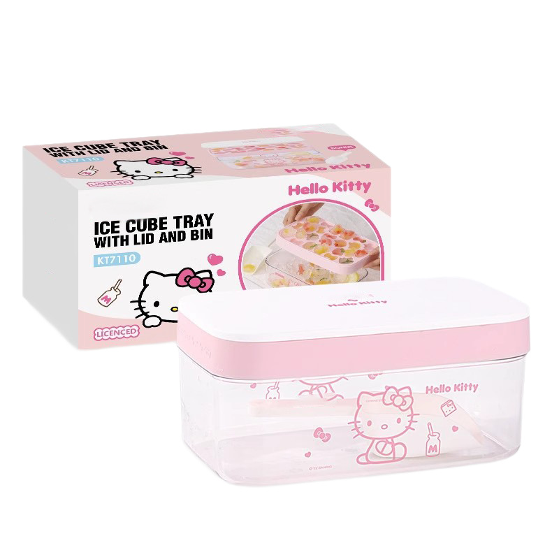 Hello Kitty tema hielo cuadrilátera molde tendencia juguetes halloween AI hipster jugar Item Picture
