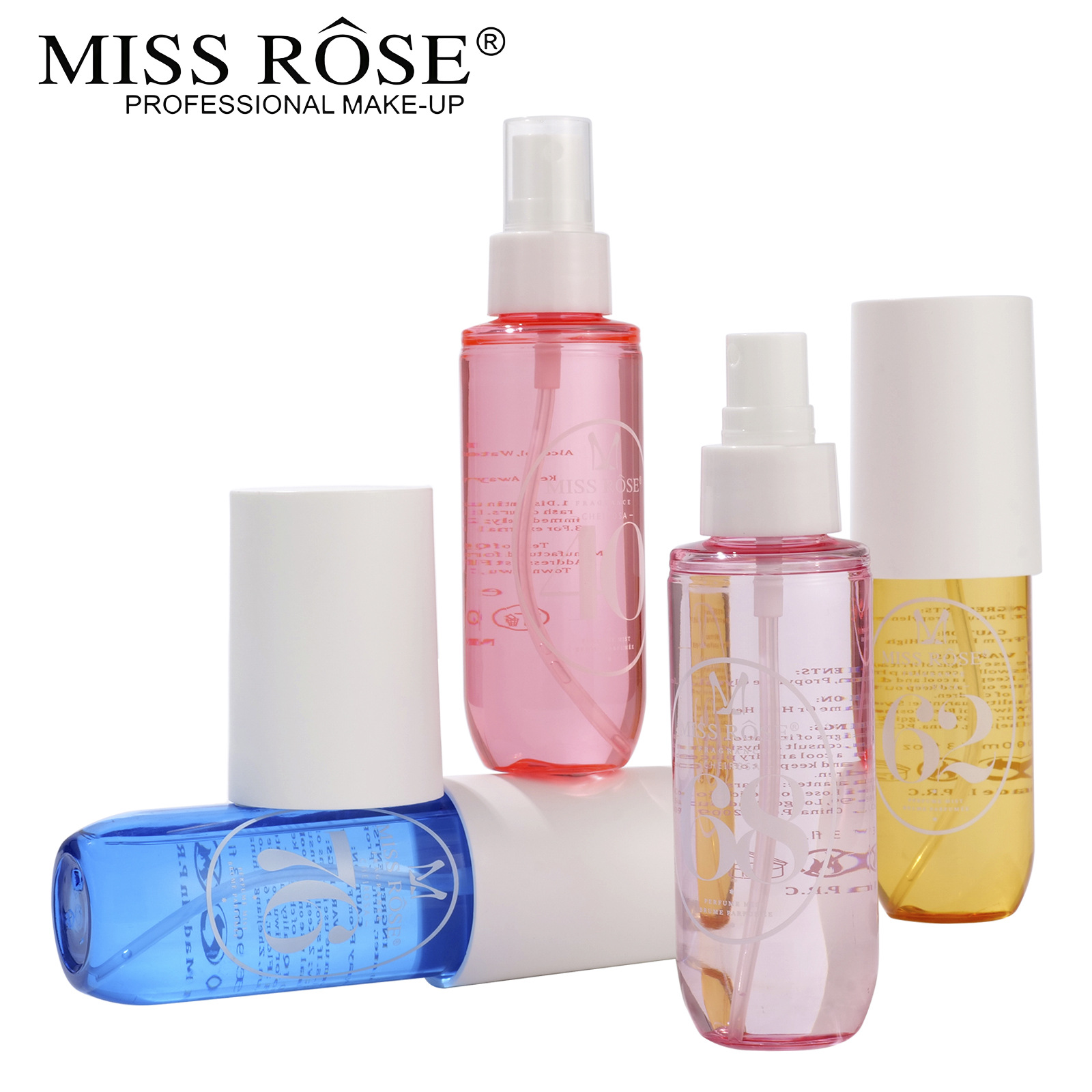 MISS ROSE热卖跨境90ml香水 芳香喷雾 男女中性香氛细雾持久留香