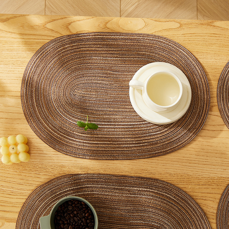 亚马逊北欧简约餐垫隔热防水餐厅桌垫家用杯子垫碗盘垫子防烫锅垫