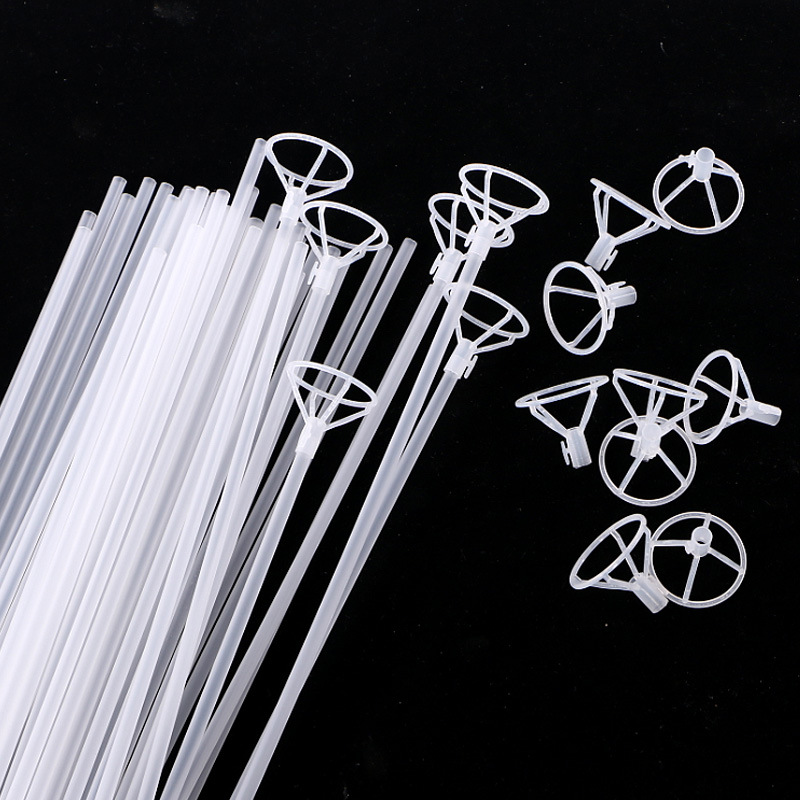 透明塑料吸管和吸管头套装可重复使用吸管杯用吸管头