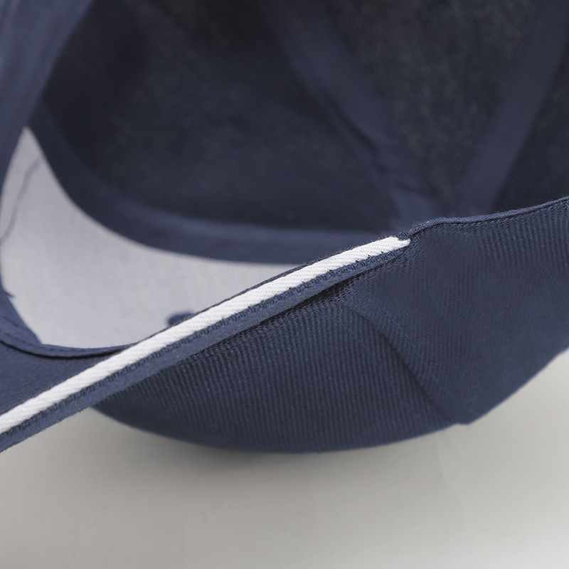 Cross-border solid color sun hat, thickened sandwich style polyester glossy solid color baseball cap, curved brim baseball cap, sun hat Item Picture