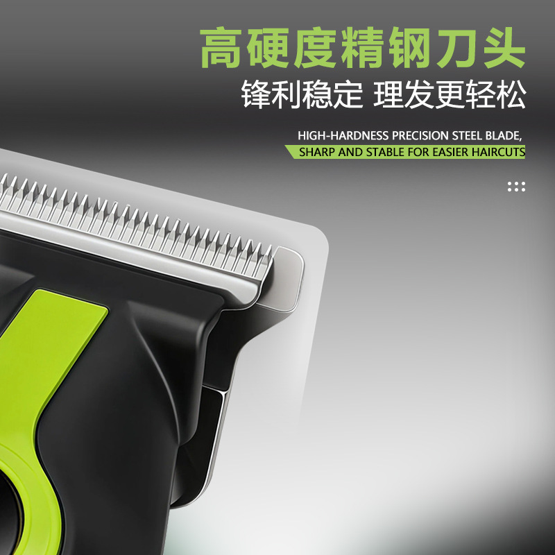 Kemei科美油头雕刻推剪KM-260电推剪发廊专用数显电动理发器跨境 details Picture