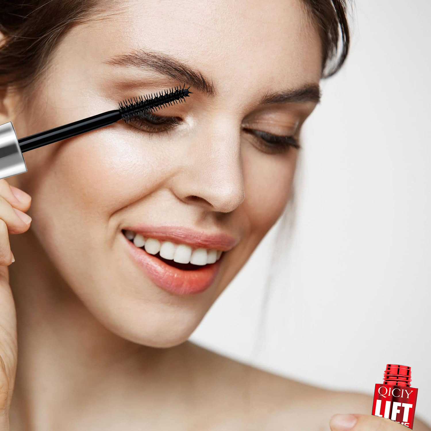 【跨境专供】睫毛打底膏纤长卷翘持妆防水防汗睫毛膏眼妆彩妆批发细节图