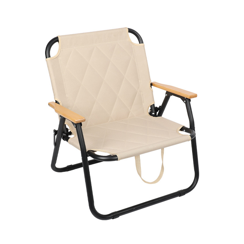 Dacheng outdoor folding chair, portable round tube Kemite chair, ultra-light fishing and camping equipment, picnic gear Item Picture