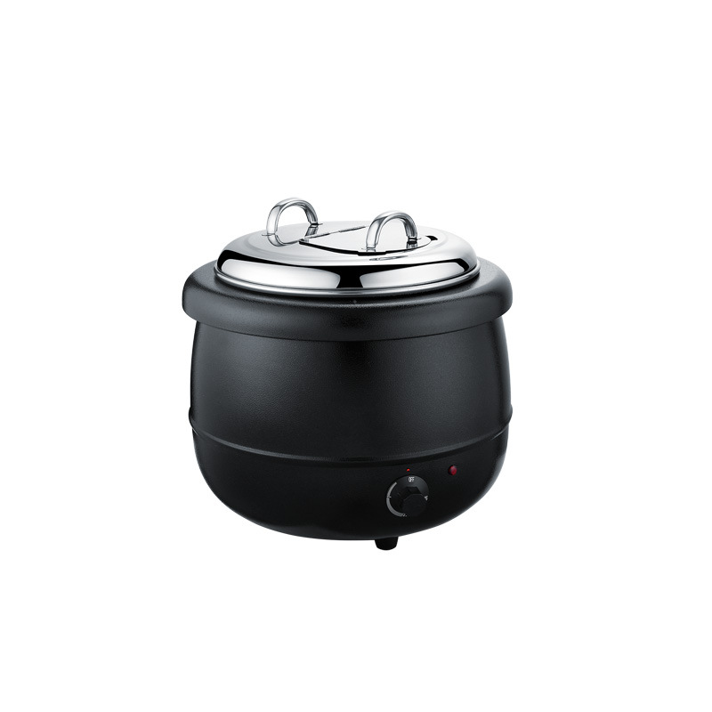 13L electronic warm soup pot, buffet electric black soup pot, insulated soup pot, commercial constant temperature electric heating