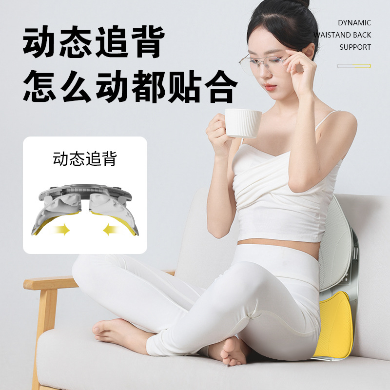 Lumbar support, office car lumbar pad, lumbar support cushion, car lumbar support, ergonomic backrest cushion, lumbar support seat cushion details Picture
