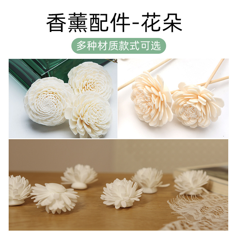 Wholesale of cross-border diffuser sticks, flameless aromatherapy plant rattan evaporation sticks, deodorizing flower water, perfume, and aromatherapy stick accessories Specification image
