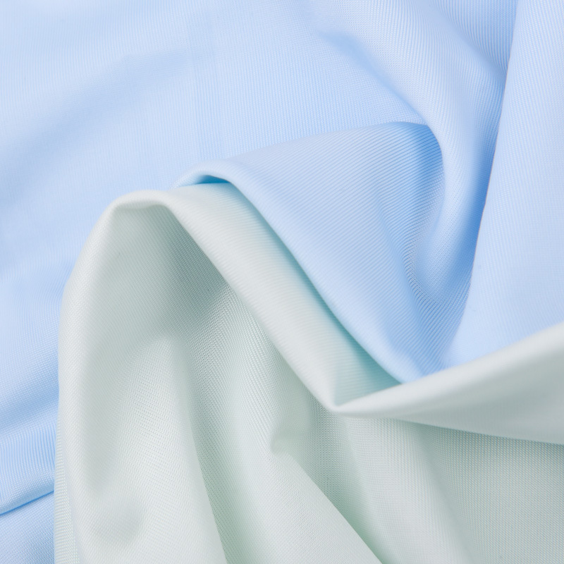 冰感防晒衣平纹冰丝面料75D弹力涤氨160G针织袖套面罩冰丝布料，冰丝平纹