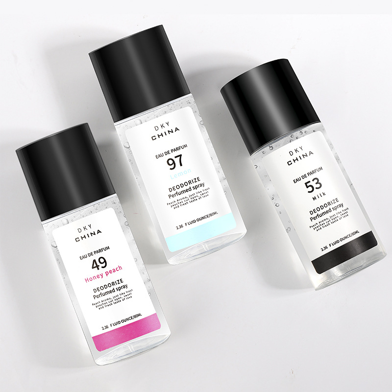 DKY衣物香氛喷雾香水除异味室内家用淡香空气清新剂越南批发木质细节图