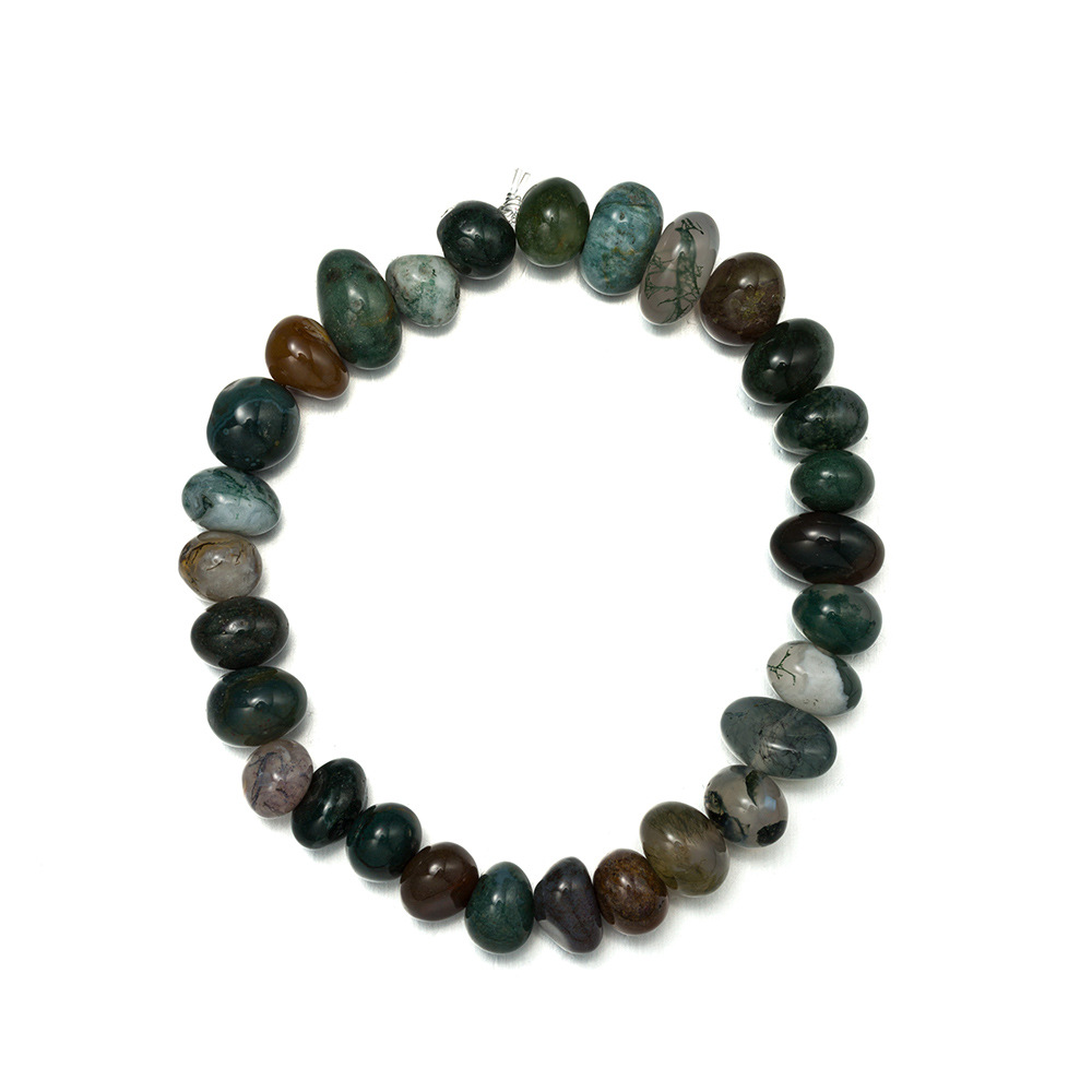 Natural crushed stone bracelet 5-8mm, amethyst elastic string bracelet stretchable, Temu AliExpress TK cross-border bestseller details Picture