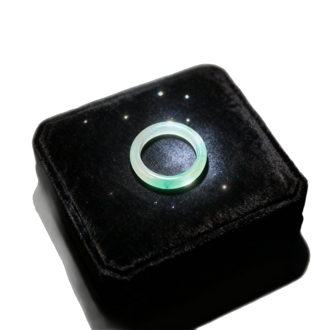 平安扣/翡翠/和田玉/玉镯/水晶工艺白底实物图