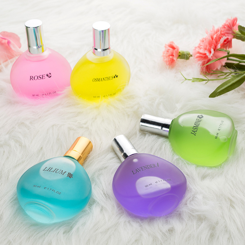 زجاجة ماء أرجواني معطر أنيق، سيدة عطر معبأة details Picture