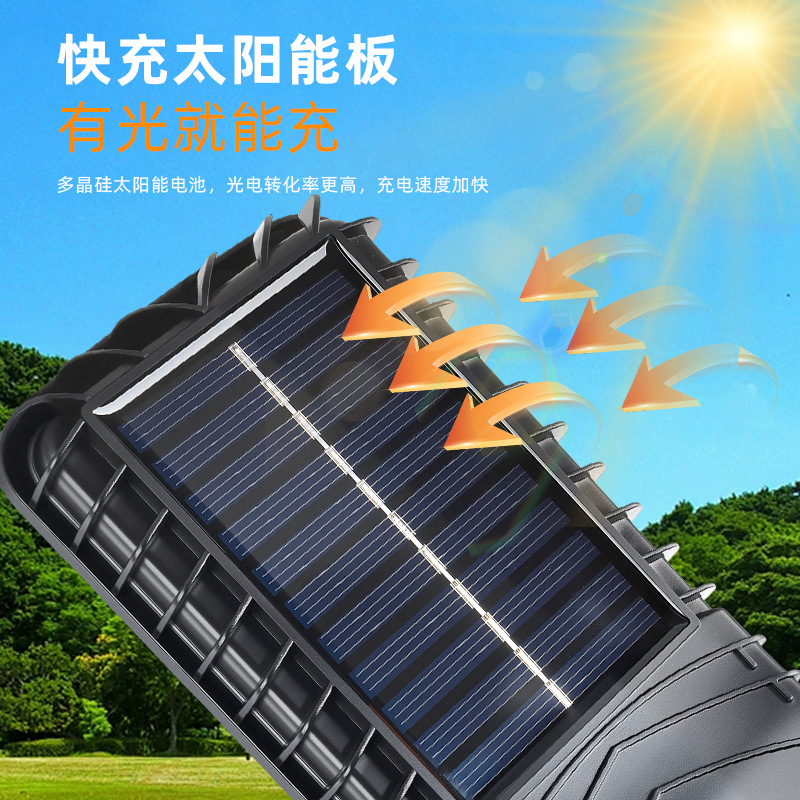 Solar wall lamps, household wall lighting lamps, LED smart remote control street lamps, outdoor human body sensing garden lamps Specification image