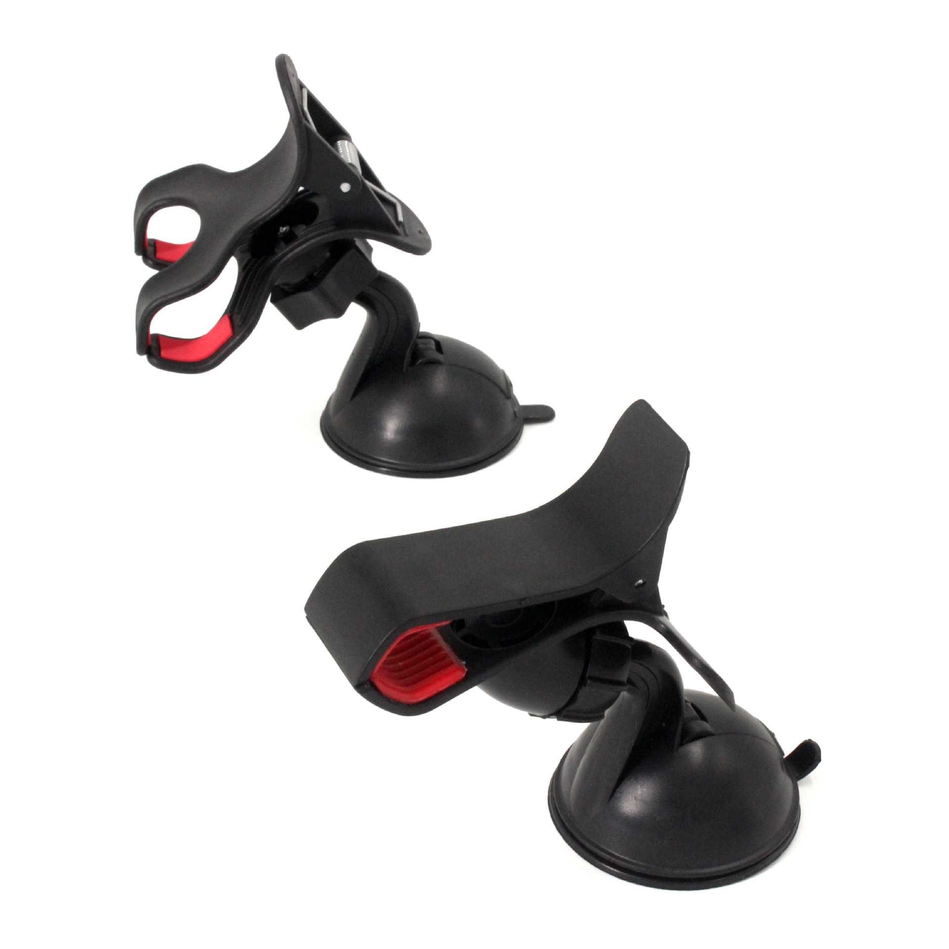 Mobile phone car stand bottom suction cup duckbill mobile phone clamp, car navigation stand single and double clamp factory wholesale