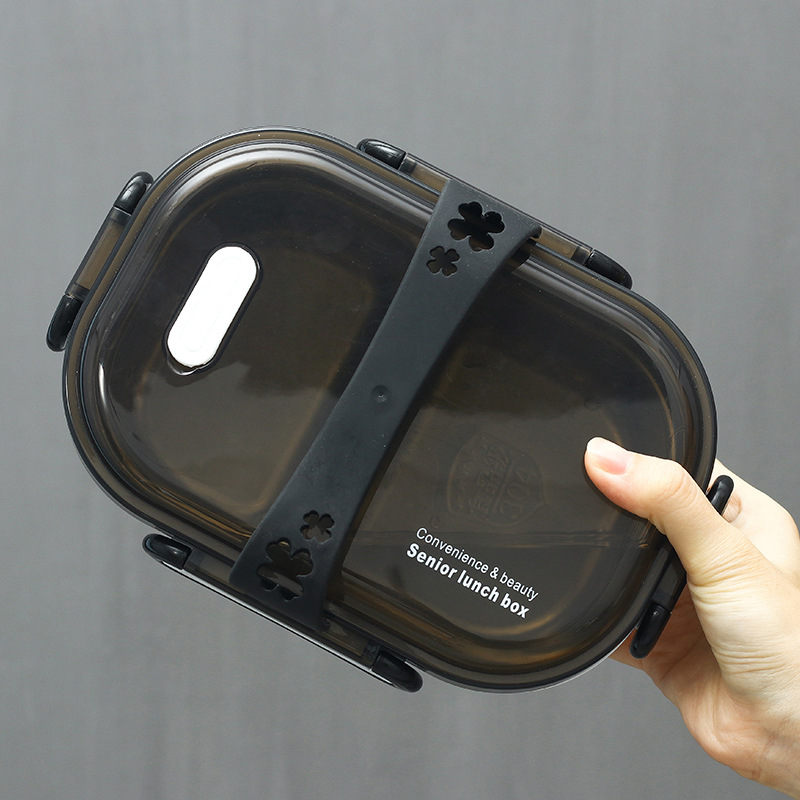 Stainless steel 304 insulated lunch box, creative tableware, student cafeteria lunch box set, square layered food compartments Specification image