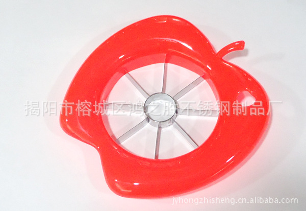 低价批发不锈钢创意可爱切果器苹果分割器切片刀厂家低价批发 details Picture