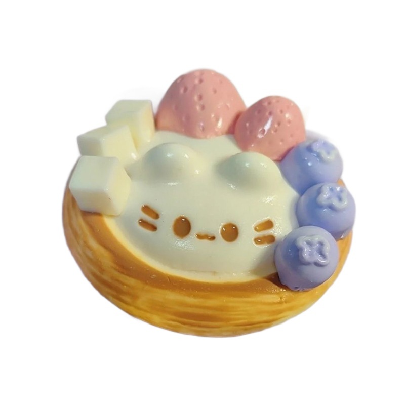 Kitten egg tarts, squeeze the kitten egg tarts. The kitten egg tarts have a water-like texture, burst with juice, and a creamy texture. They relieve stress and have a silicone-like touch, making the skin feel sticky Item Picture