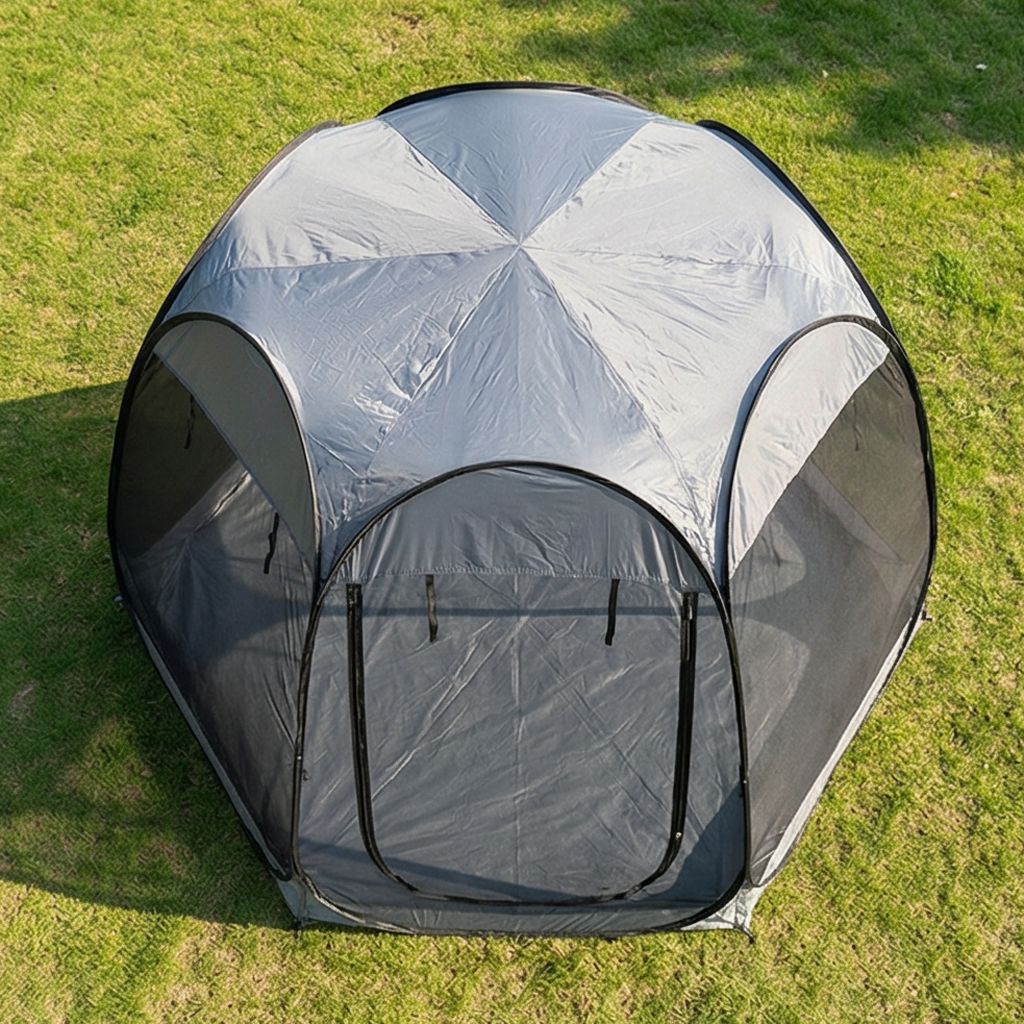 New courtyard mosquito-proof tent without installation, outdoor camping and fishing net tent, summer ventilation and shading tent Application Scenario