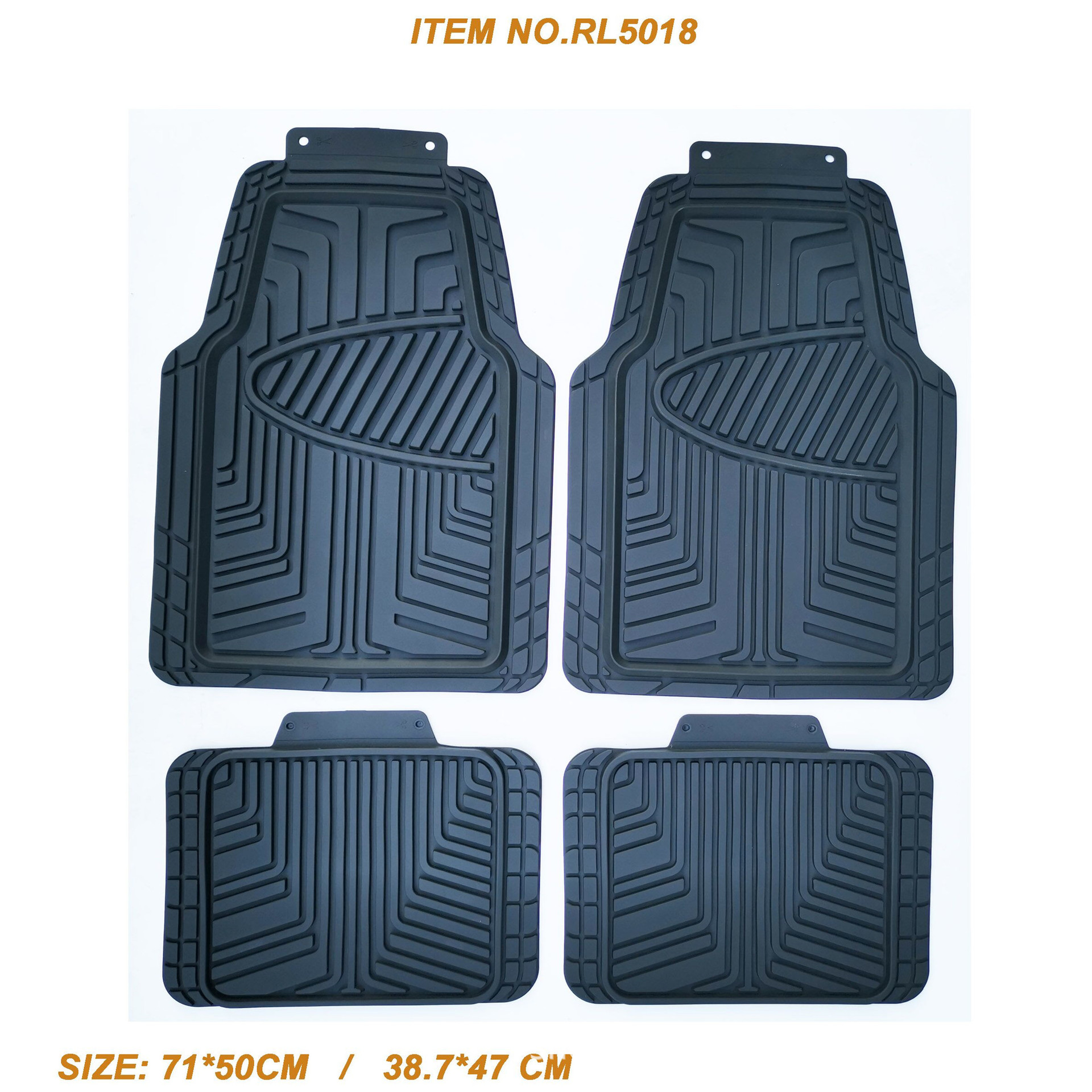 跨境专供PVC橡胶通用汽车脚垫批发可裁剪无异味四季可用耐脏车垫细节图