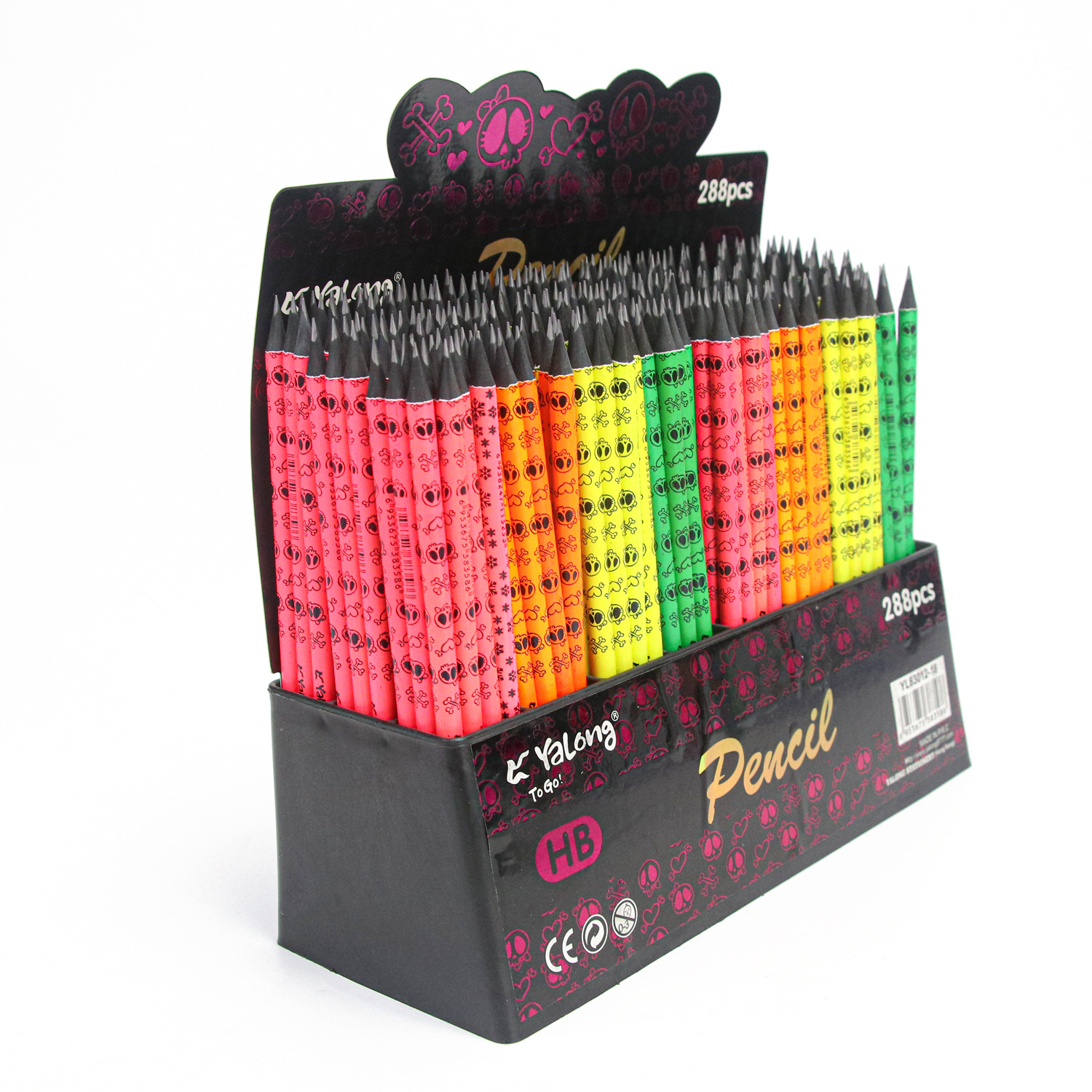 Yalong Cross-border Student School Stationery, Pencil, Professional Sketch, Children's Mixed Hb Pencil Set