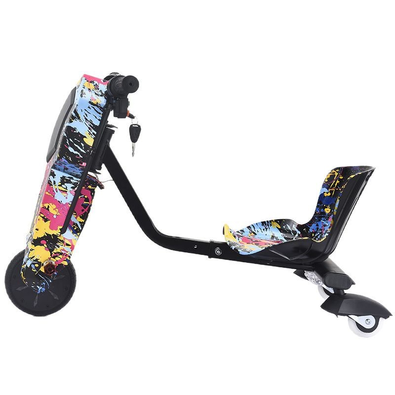We offer consignment services for mini Happy drift scooters, children's electric drift scooters, and three-wheeled retractable square amusement vehicles Item Picture