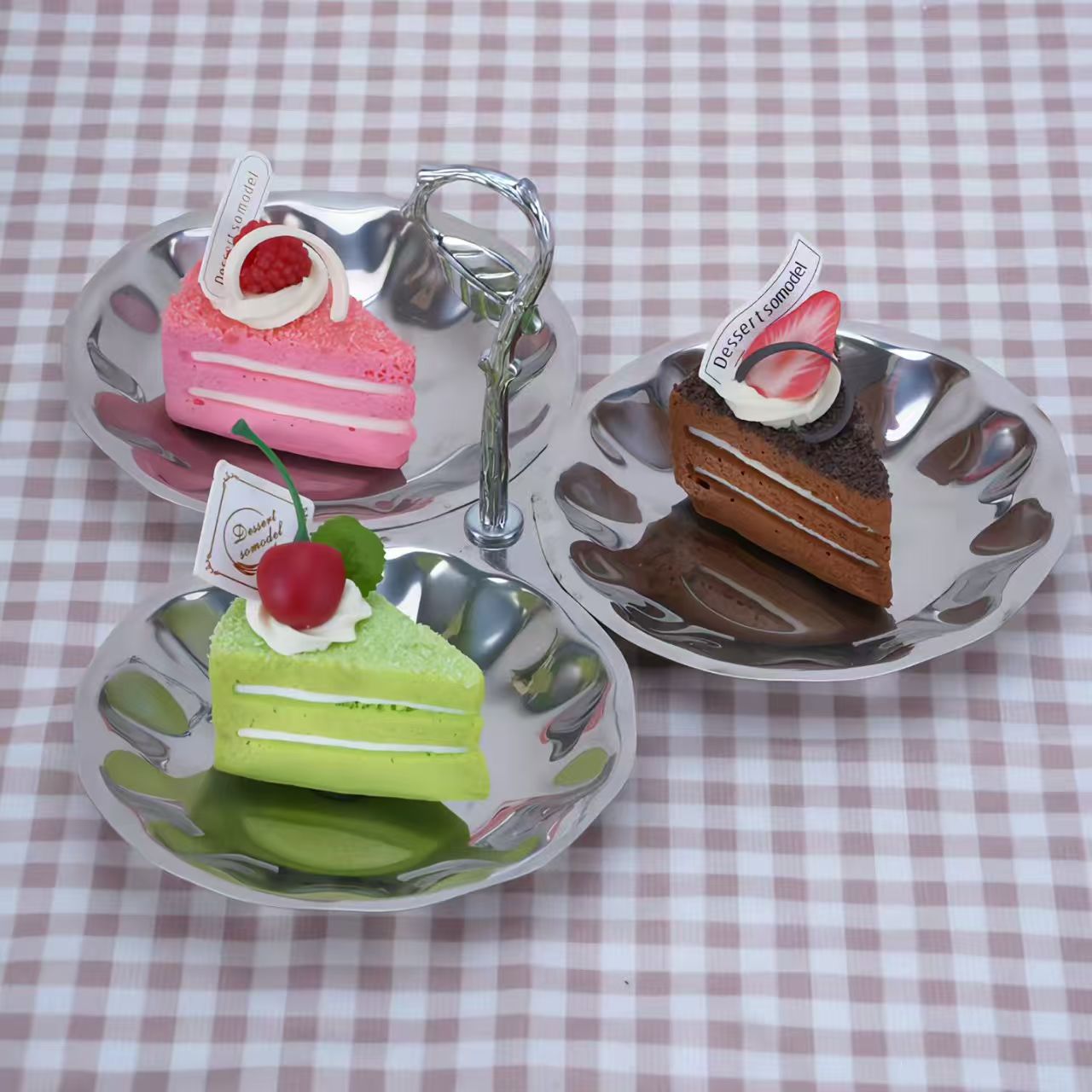 泰国榴莲糖/微缩食品摆件/瑞士卷萌粒细节图