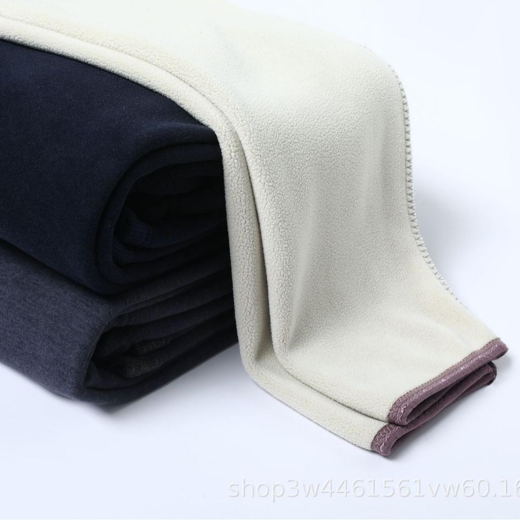 Men's and women's thick and fleece thermal pants, leggings, fleece thread pants, underpants, autumn and winter men's and women's styles Specification image