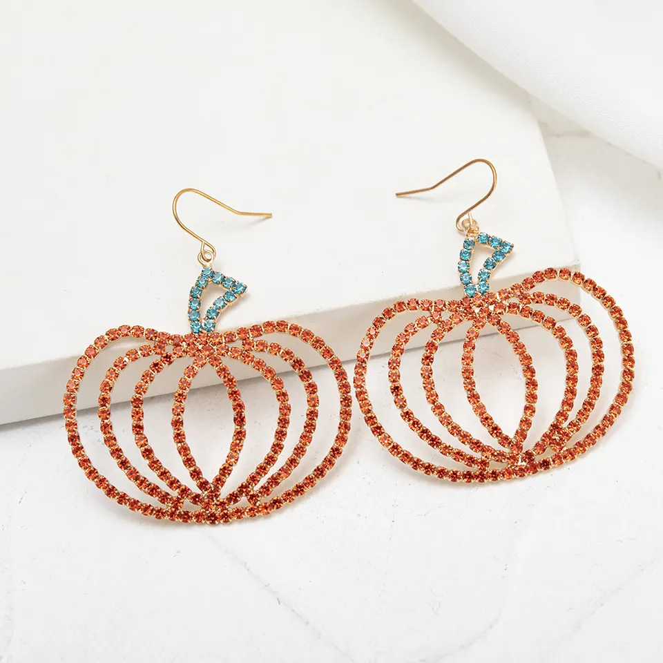 饰品/耳环/耳饰/烧焊锆石耳环/烧焊耳环产品图