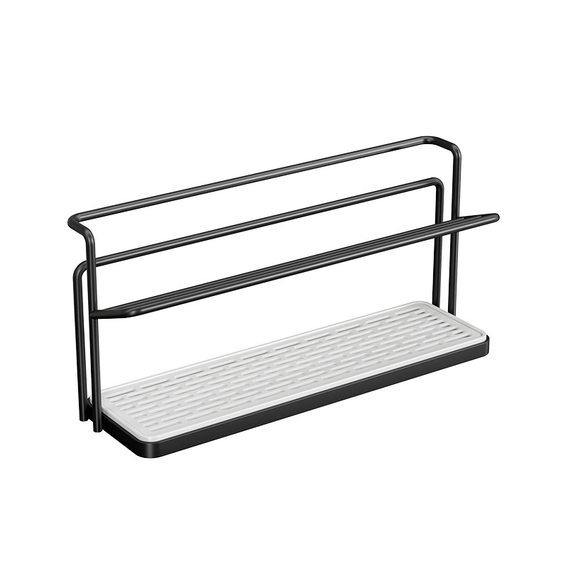 Desktop cup rack, draining rack, water cup, wine cup, glass cup, double-layer ironwork storage rack, home bedroom storage rack Item Picture